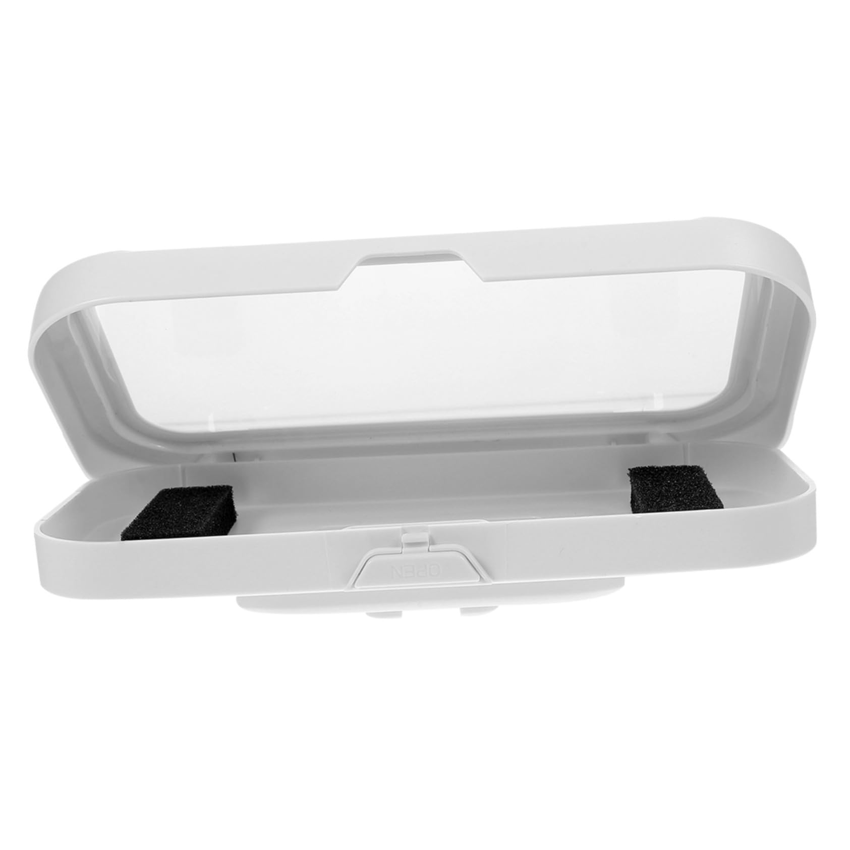 CIYODO Bathroom Phone Box Phone Holder Shower Phone Mount Shower Phone Stand Shower Cellphone Stand Adjustable Phone Stand Mobile Phone Stand White Waterproof Box The Pet No Punching