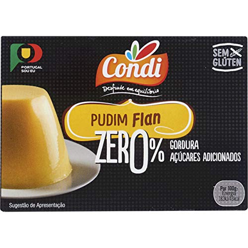CondiÃ‚ Zero flan% Sugars 14.4 g pack