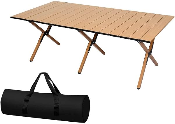 Levede Folding Camping Table with Carry Bag