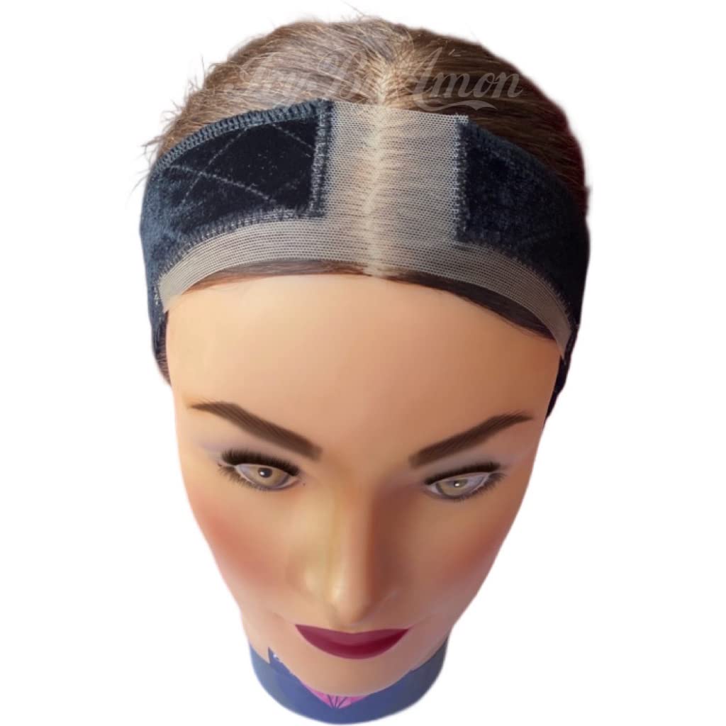 Buy ICYBYAMON Lace Wig Grip Band For Lace Wigs and Frontals, Reinforced Swiss Lace Velvet Band