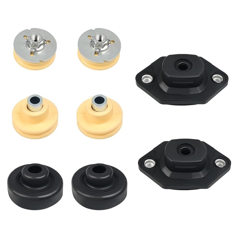 Soporte de goma del motor Silentblock Kit De Montaje De Amortiguadores Traseros Superiores E Inferiores Y Topes De Suspensión Compatible con BMW E82, E87, E88, E90 Y E92 (2006-2013).