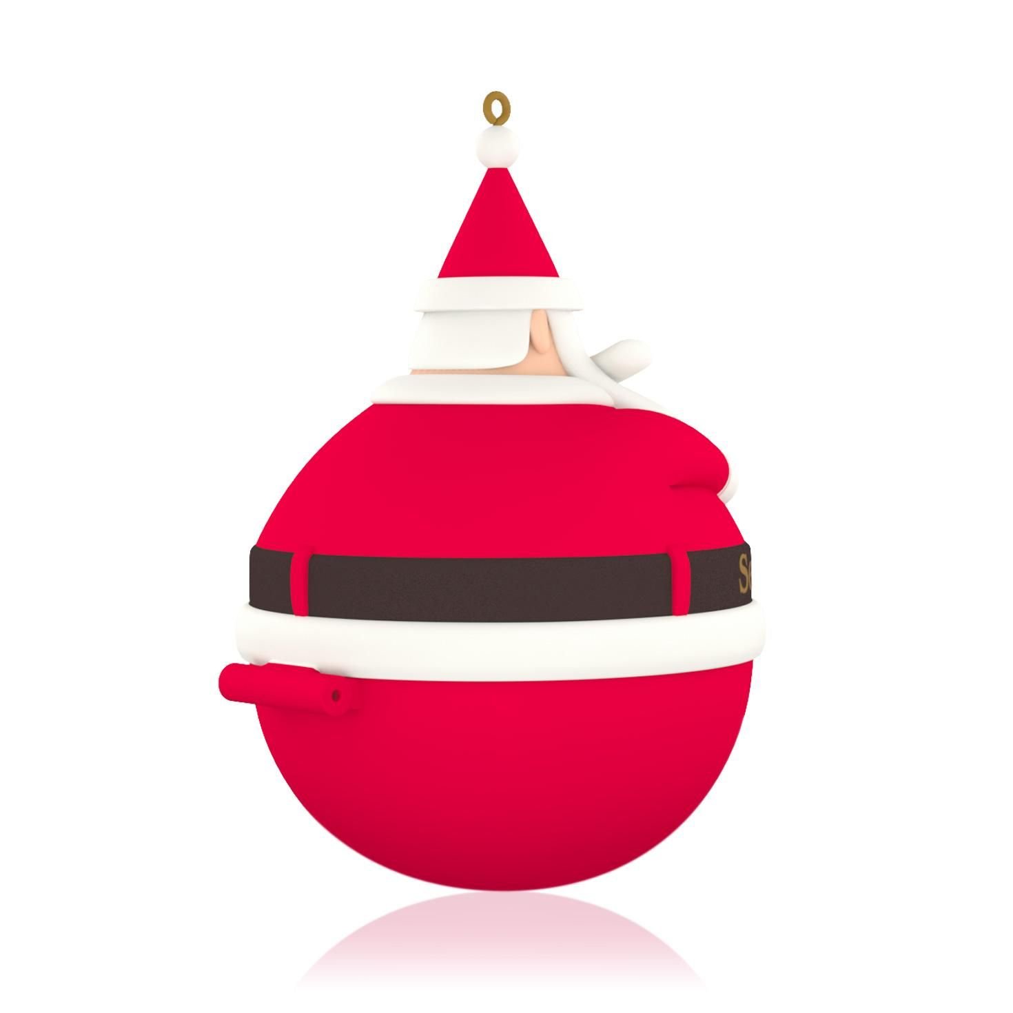 Hallark Keepsake Ornaent Santa Claus 5 in Series - Ornaents