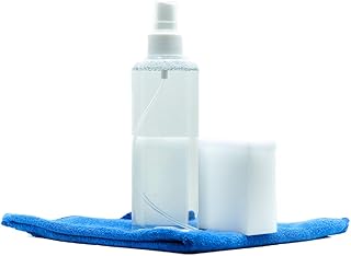 Positive Art Chalkboard Cleaner Spray & Eraser Kit (8.5 fl. oz) - for Liquid Chalk Markers - Works with Blackboard Dry Erase Boards - Easily Removes Ink and Stains