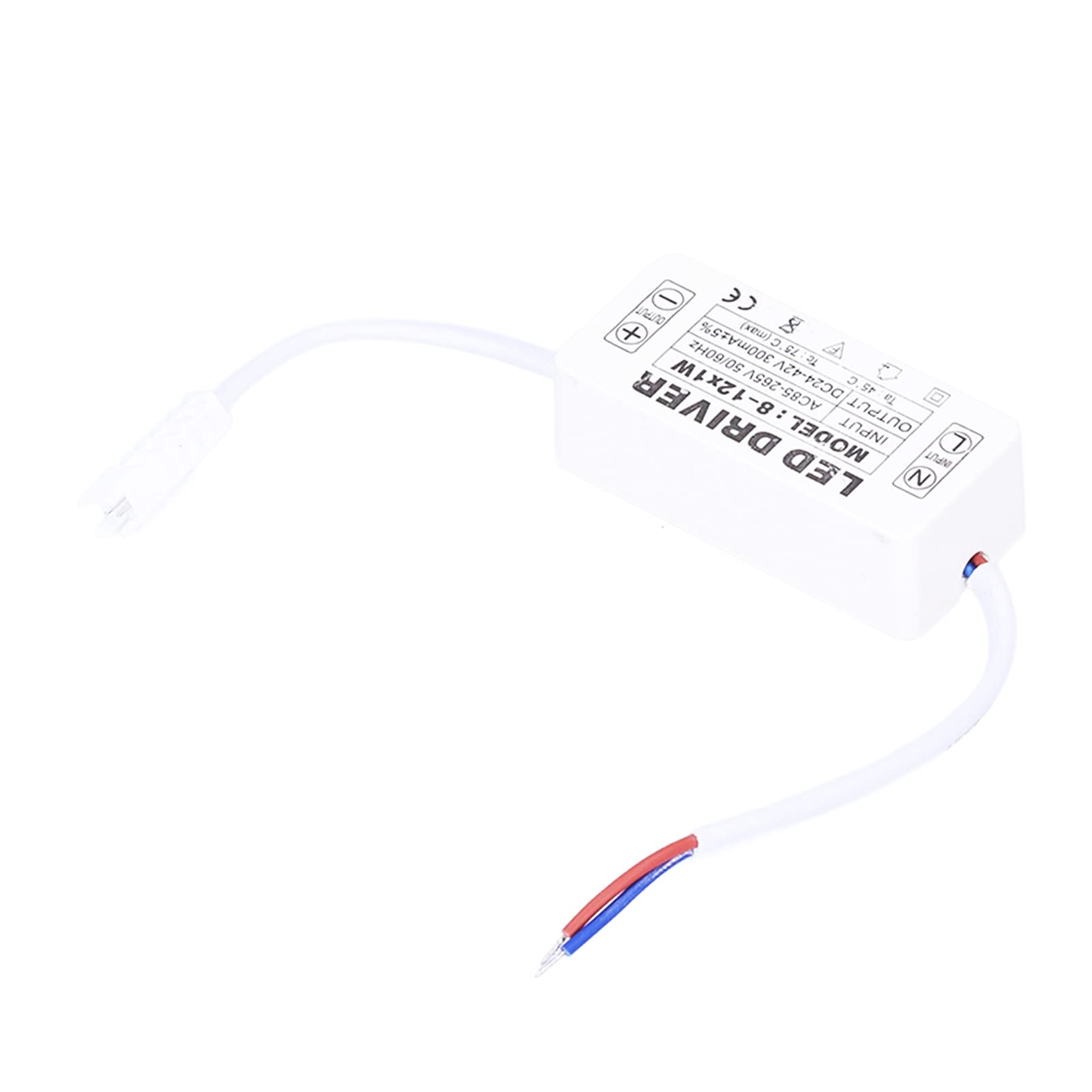 Sterownik LED, Transformator Stałoprądowy 300 MA AC 85 do 265 V do DC 24 do 42 V Sterownik Zasilacza Lampy do Oświetlenia Panelowego LED, Transformator Prostowniczy Stałoprądowy