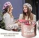 PRSTENLY Geschenke für Frauen Geburtstag Frau-Glückskerze-9OZ Duftkerzen Hochzeit Dankeschön Abschiedsgeschenk Erzieherin Lehrerin Kollegen, Geschenk für Freundin Mama Oma Geburtstag Weihnachten