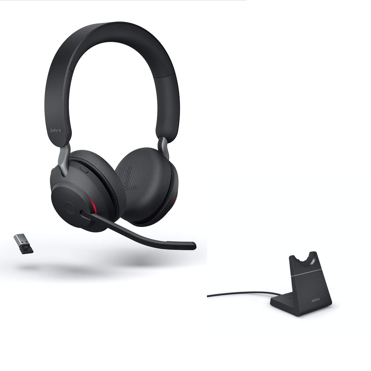 Amazon.com: Jabra Evolve2 65 Wireless Headset USB Stereo MS w