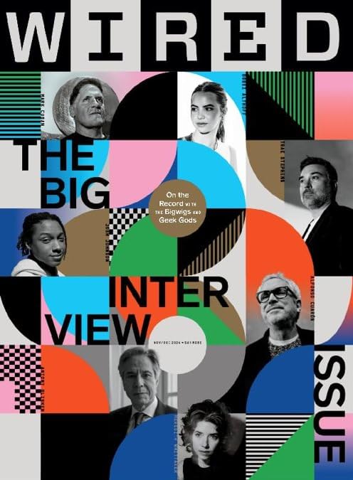 Wired Magazine (November December 2024) The Big Interview Issue Single Issue Magazine – 1 Nov. 2024