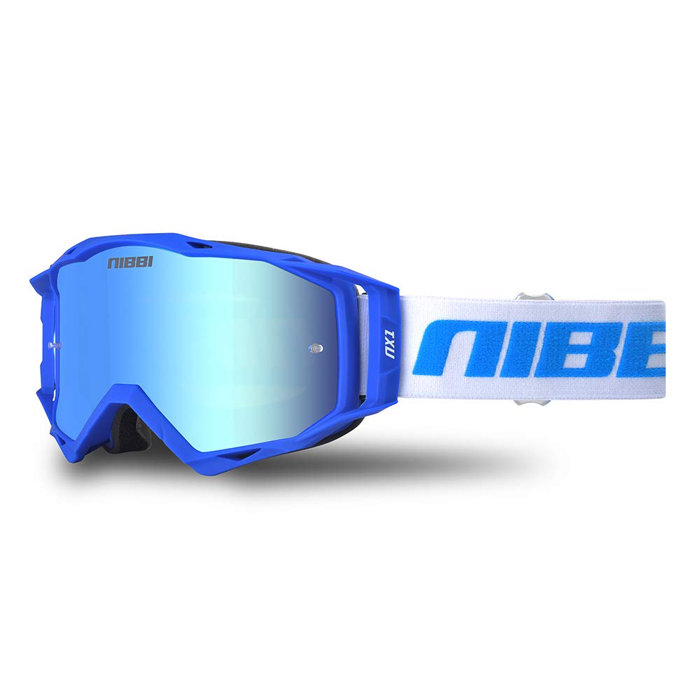 NIBBI MX Goggles Off-Road Motorcycle Goggles (blue)