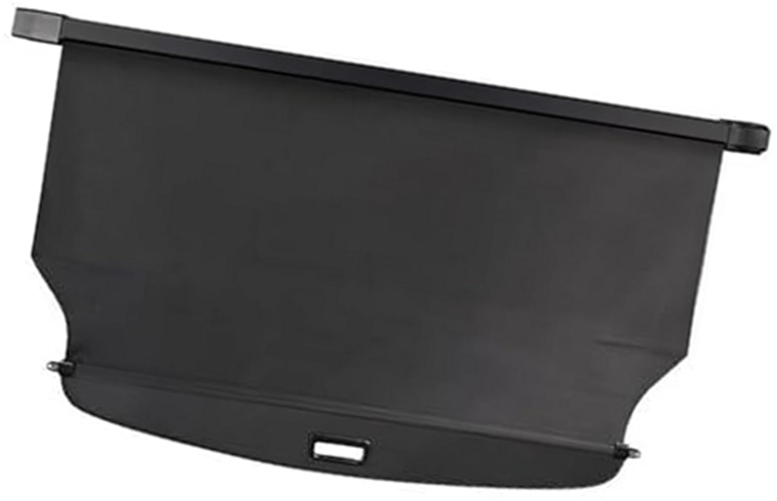 fhjwqronte Rear Storage Fixing Frame Car Parcel Shelf, for Jeep, for Grand Cherokee L 7 Seats 2023 Retractable Trunk Cover Cargo Rack(Black Canvas)