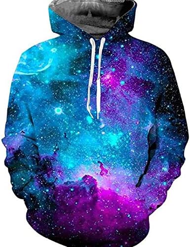 Alistyle Mens Womens Hoodies Unisex 3D Print Athletic Sweatshirts Funny Graphic Pullover