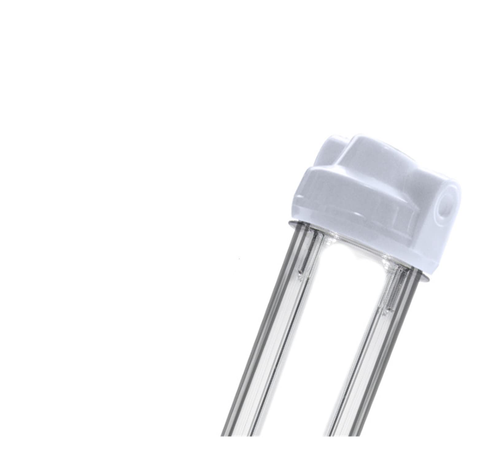 Cartucho Filtro Agua, Cartucho de carcasa de filtro de agua de 20 pulgadas de conexión rápida 1/2 3/4 for accesorios de filtro de agua filtro de sedimentos Pp(Bare metal)