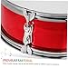 VANZACK 13-Inch Red Reflective Marching Snare Drum Set for Kids Includes Drumsticks Belt and Gloves for Beginners and Toddlers
