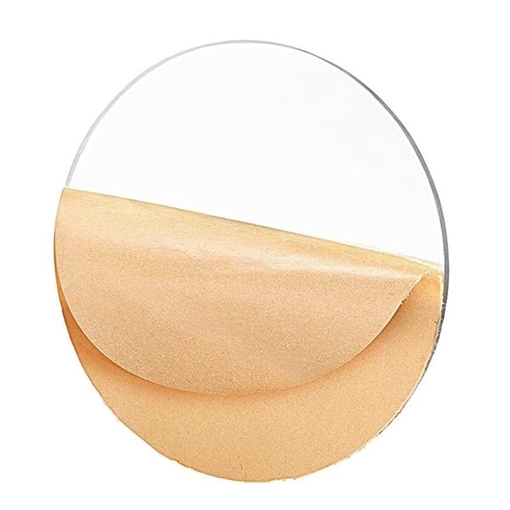 Lámina de acrílico transparente de 2 a 6 mm de grosor for manualidades, personalizable, fácil de cortar, resistente al calor.(120MM*6MM)