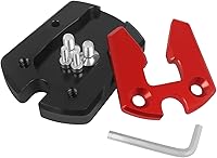 Vista 2 de Extensor de extensión de soporte para motocicleta compatible con Yamaha XMAX300 NMAX155 NMAX125 MT15 MT-125 CNC Aluminio Kickstand Foot Enlarger Pad