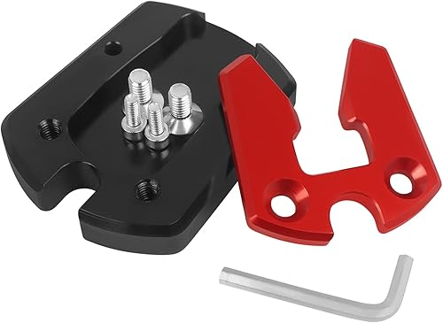 Miniatura 2 de Extensor de extensión de soporte para motocicleta compatible con Yamaha XMAX300 NMAX155 NMAX125 MT15 MT-125 CNC Aluminio Kickstand Foot Enlarger Pad