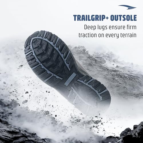 Image of ASIAN Everest-25 Men's Trekking Shoes | High-Neck Hiking Boots | Water-Repellent Suede Synthetic | High Grip Sole | EVA Midsole Cushioning Comfort