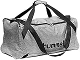 Hummel Tasche CORE Sports Bag - Sporttasche, Grau Melange, M, 204012-2006