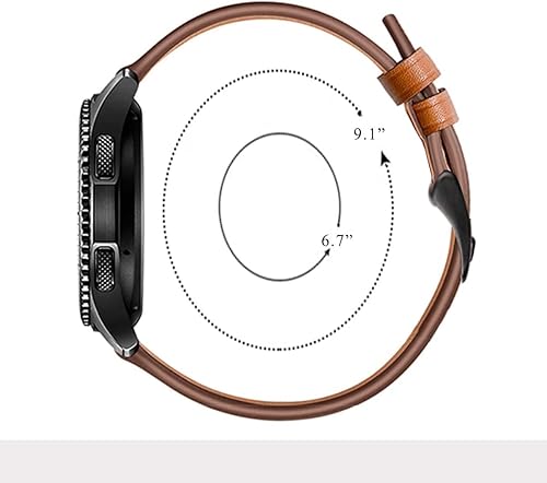 Miniatura 5 de Correa de reloj de 0.866 in, compatible con Samsung Galaxy Watch de 1.81 pulgadas SM-R800, Galaxy Watch 3 de 1.772 pulgadas, Gear S3 FrontierCorrea