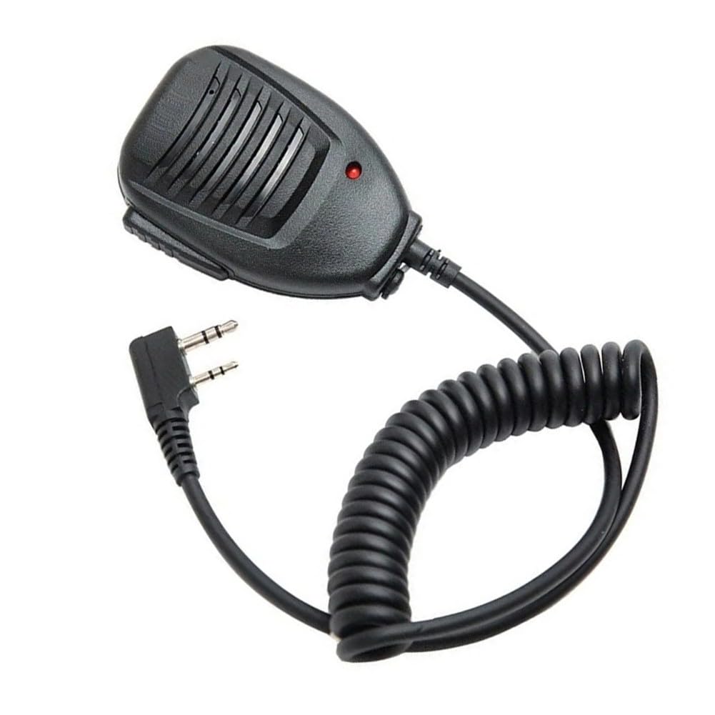 Microfono altoparlante manuale PTT 35mm per Baofeng UV-82L Kenwood TK-270 TK-378 WoXun KG-669