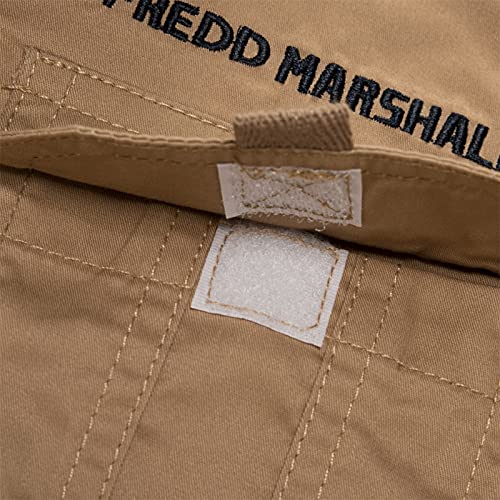 WSLCN Camisas Sociais Masculinas de Botão Casual de Manga Comprida Tamanho Normal Cáqui GG