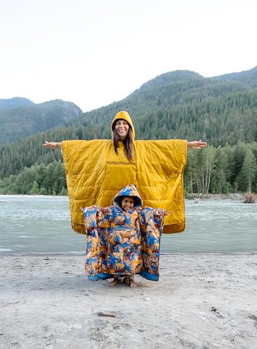 Image of Therm-a-Rest Unisex-Youth Kids Honcho Poncho Wearable Hoodie Blanket