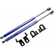 TSUBASA Lift Supports Struts for Toyota Land Cruiser 250 2023-present Front Bonnet Hood Modify Carbon Fiber Gas Charged Shock Dampers Spring Bar 2 PCS Blue Carbon Fiber