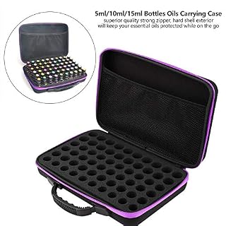 Samfox Housse de Transport, Essential Oil Housse de Transport Hard Shell Case, 60 Bouteilles Convient pour Bouteilles 5… - Les Beatles, Paul McCartney, John Lennon, RIngo Starr, George Harrison Samfox Housse de Transport, Essential Oil Housse de Transport Hard Shell Case, 60 Bouteilles Convient pour Bouteilles 5… – Image 4