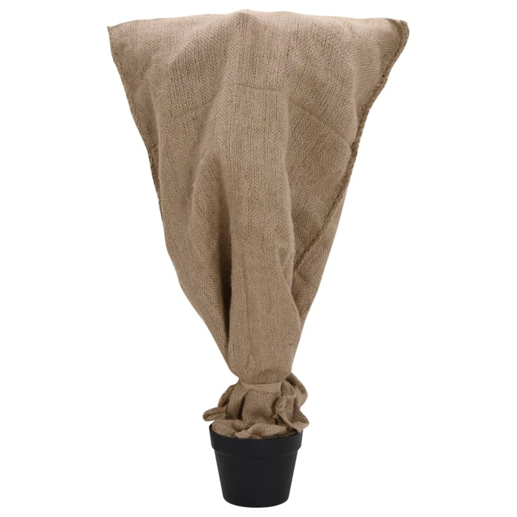 Lot de 10 sacs en jute - 60 x 105 cm - 100 % jute - 340 g/m² - Pour la maison et le jardin