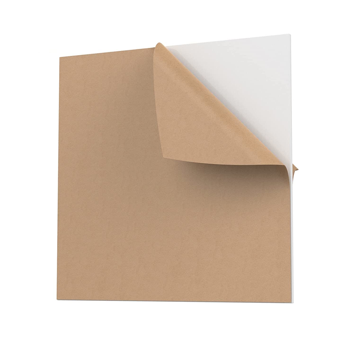 INTELLIMADE, Acrylic Sheet Plexiglass 12" x 12" Square Panel 1/8" (3mm) Thick, Cast Plexi Glass Board with Protective Paper for Signs, DIY Display Projects, Craft and Easy to Cut, 1-Pack, White