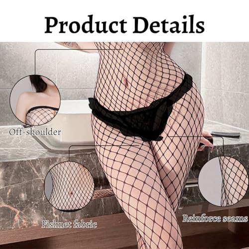 Bas de corps complet transparent résille pour sublimer toutes les morphologies