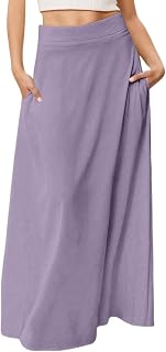 Falda básica midi para mujer, corte recto, monocolor, versátil, portátil, para oficina, ocio, vacaciones, cómoda, elástica, primavera, verano