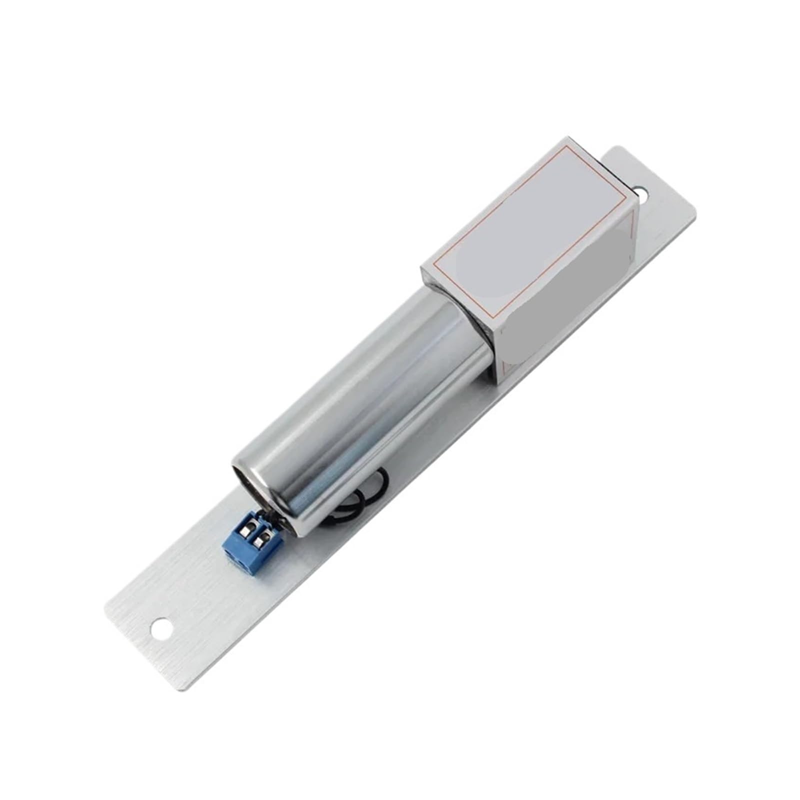 DC12V NC/NO Electric Lock Aluminum Alloy Lock Body Deadbolt Time Delay Secure Mortise Drop Bolt Lock Electronic Door Lock