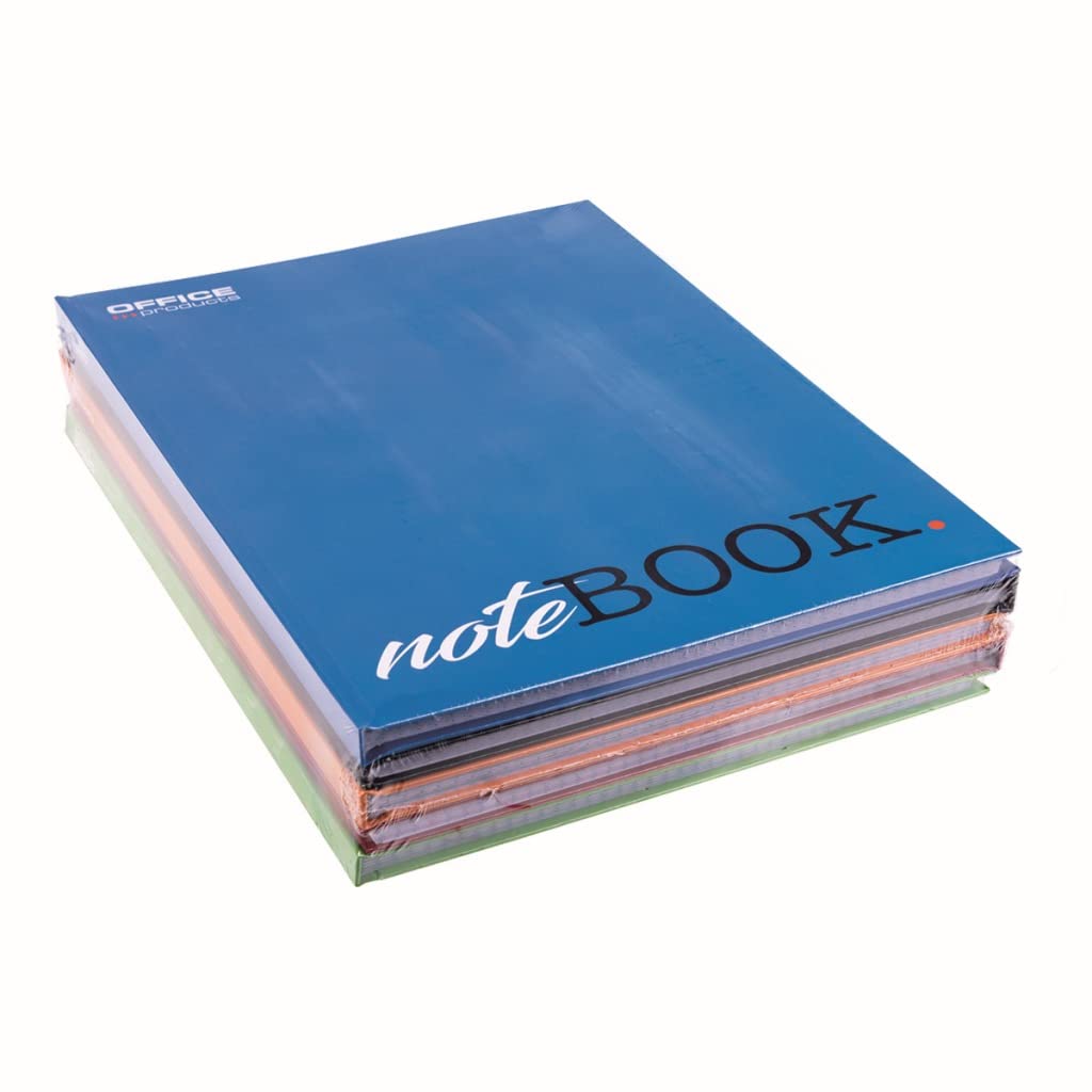 Brulion OFFICE PRODUCTS A4 w Linie 96 Kart/Zeszyty i Bloki/Typ-w Linie/Materiał-Papier/Kolor-Czarny/Format-A4