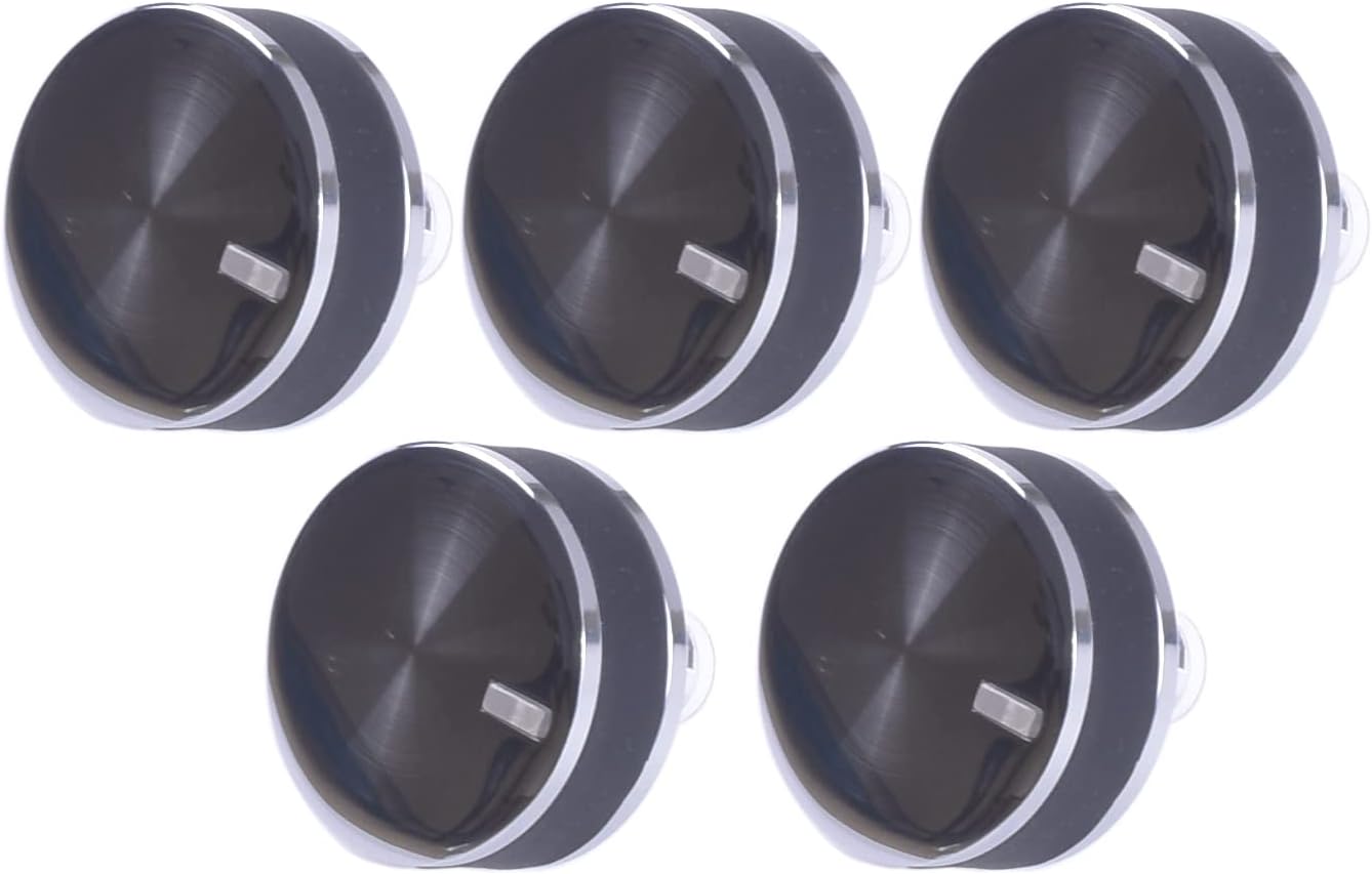 5 Pack Gas Stove Knob Replace for WB03X24360 Compatible