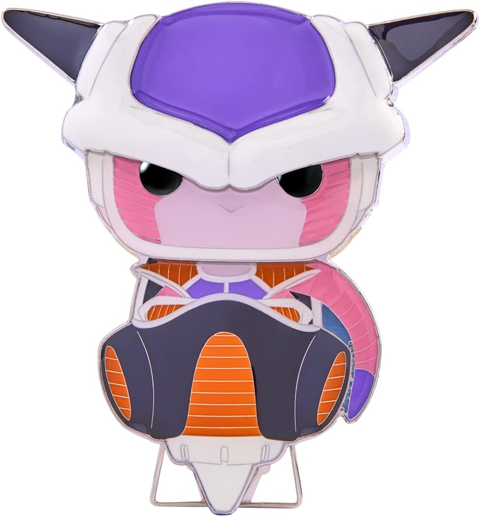 Funko Pop! Large Enamel Pin ANIME: DBZ - Frieza - Dragon Ball Enamel Pins - Cute Collectable Novelty Brooch - for Backpacks & Bags - Gift Idea - Official Merchandise - Anime Fans