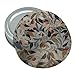 Calming Floral Earthy Blues Pattern Round Rubber Non-Slip Jar Gripper Lid Opener