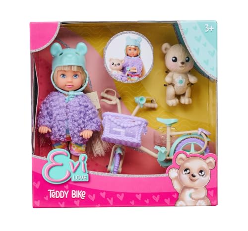 Simba Evi Love Teddy Bike muñeca 12 cm para 3 años miniatura 7