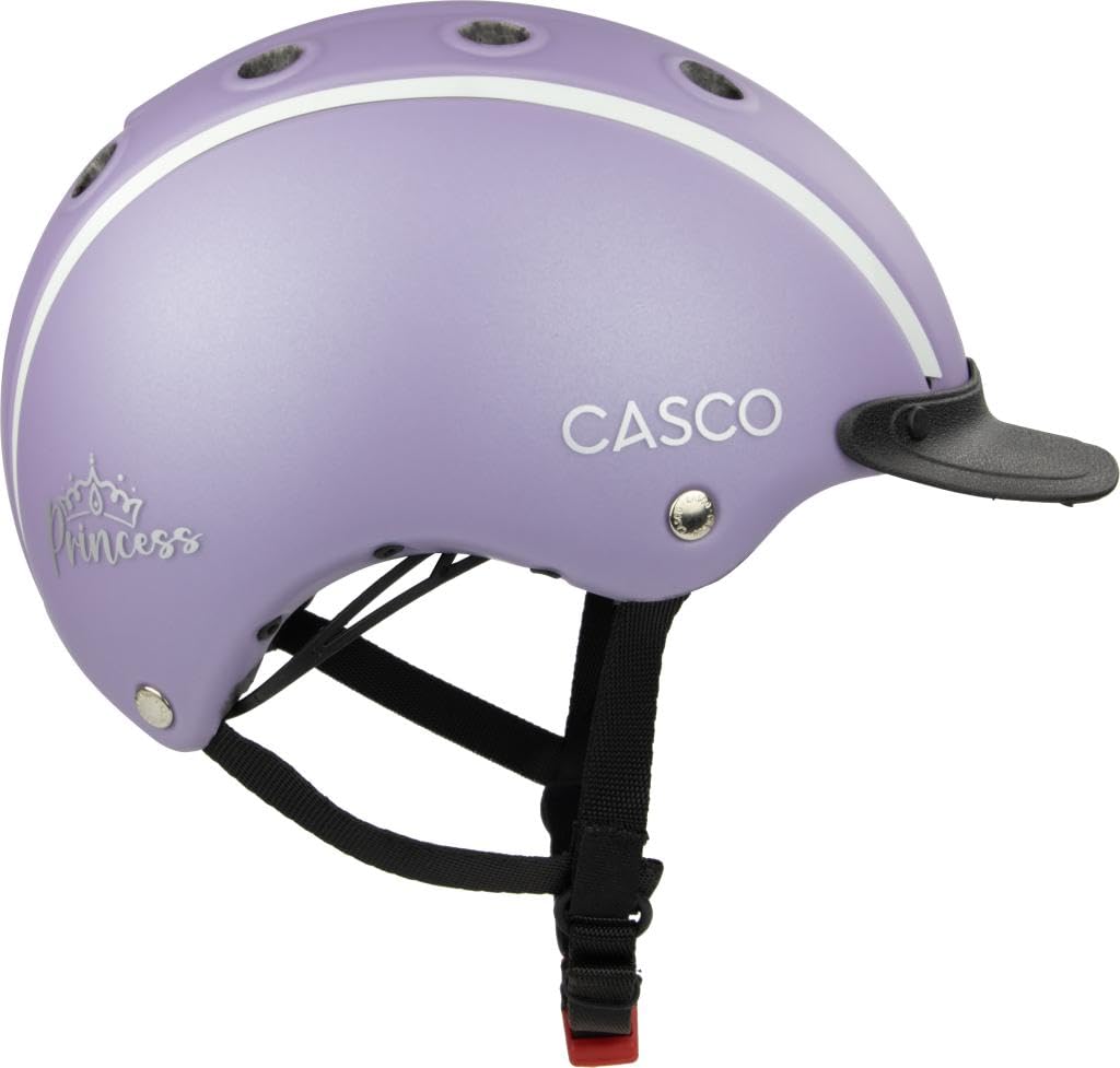 Casco Nori 2.0 Princess - Casco de equitación para niños, color violeta