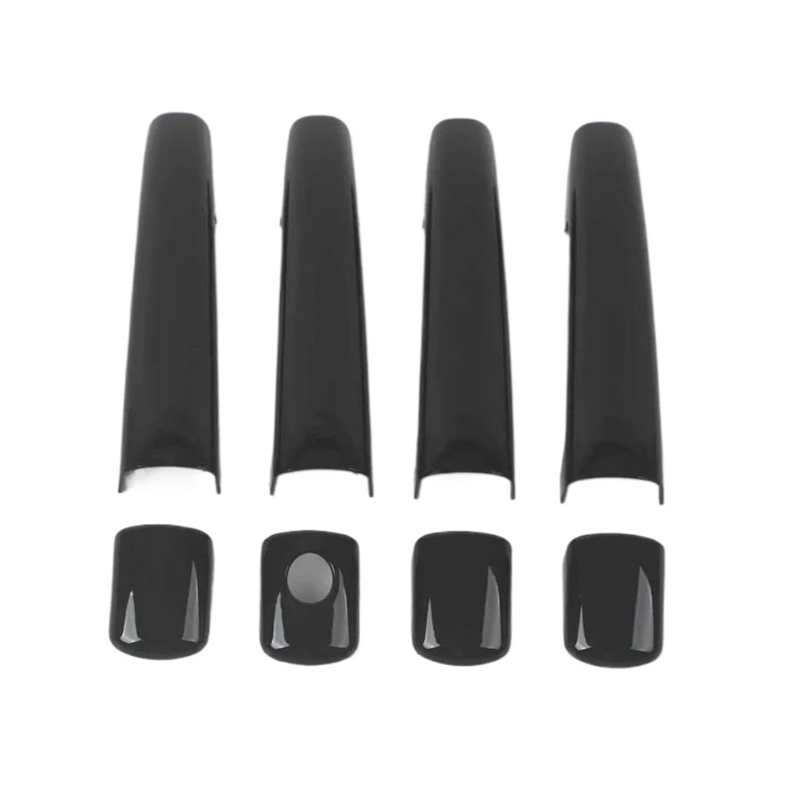 Mtvtfecewg Black 4 Door Car Door Handle Cover For Citroen Ds3 2009 2010 2011 2012 2013 2014 2015 2016 2017 2018 2019 (Black 4 Door)