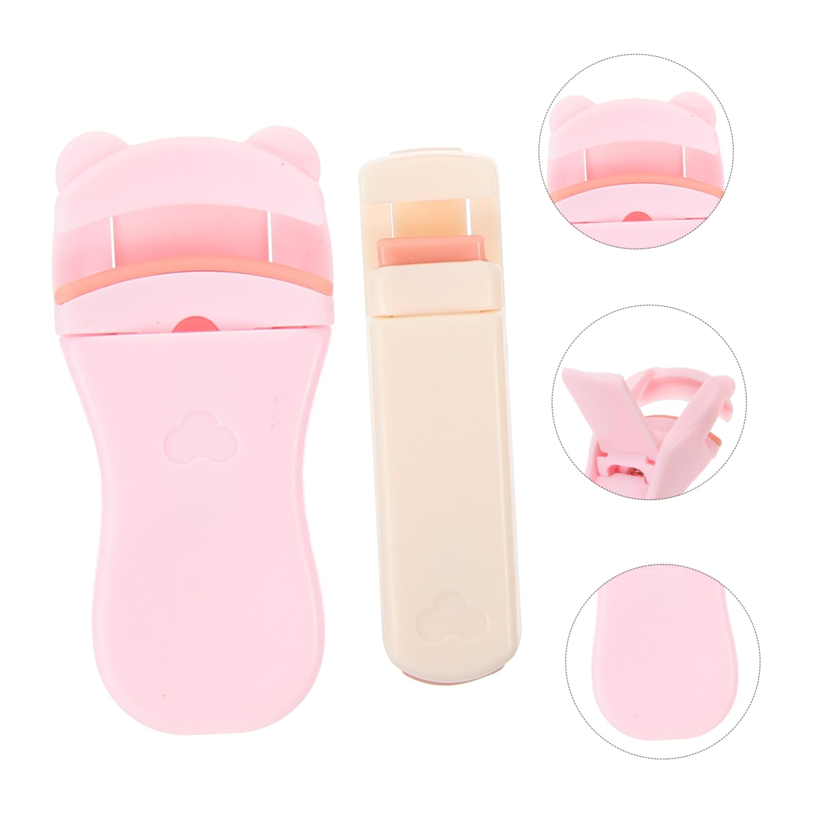 FRCOLOR 12piezas Rizadores De Pestañas Portátiles De Ángulo Amplio y Local Clips Para Pestañas Postizas Perfectos Para Maquillaje y Fiestas