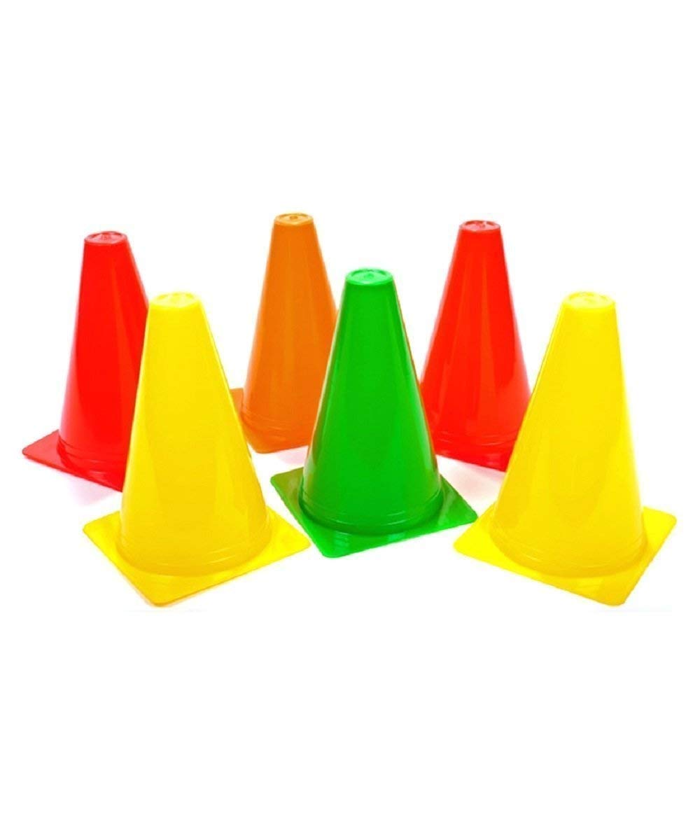 Sports Marker Cones for Soccer Cricket Track & Field - 6 Inches (Pack of 6)-image-43
