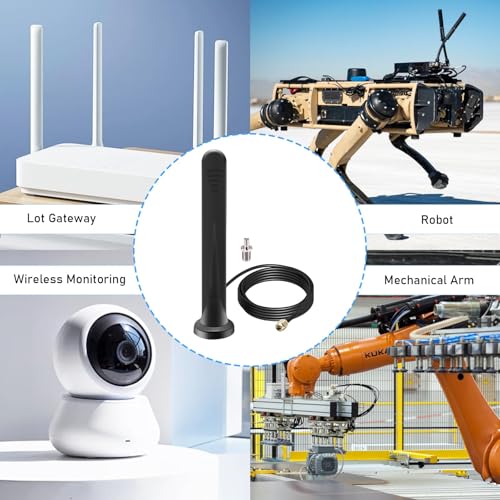 Antenne 5G LTE 15dBi SMA TS9 omnidirectionnelle externe pour routeur 4G - 7
