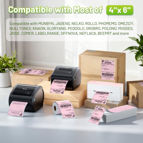 Image of 4x6 Thermal Labels, Shipping Address Label (Pack of 250 4x6 Roll Labels)
