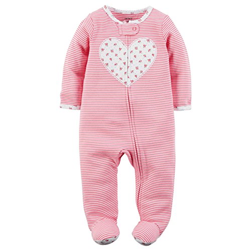 Carter's Baby Girls Interlock 115g216, Pink, NB