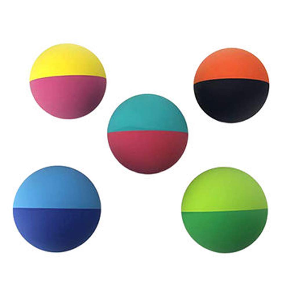 Firstly Traders 5pcs Mini Sport Balls Crazy Balls Dark Playing Sport Ball for Kids Children Favors Size 40 mm Outdoor Fitness Toys 1