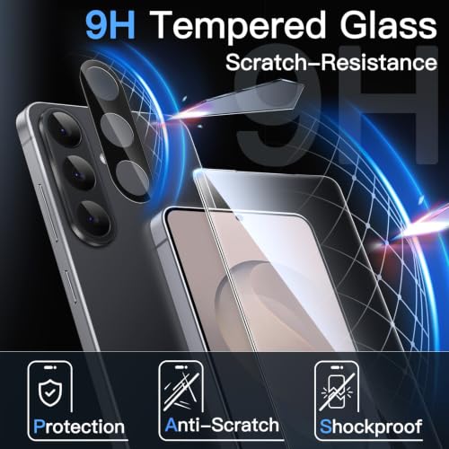 Image of JETech Screen Protector for Samsung Galaxy S26 FE, 2+2 Pack