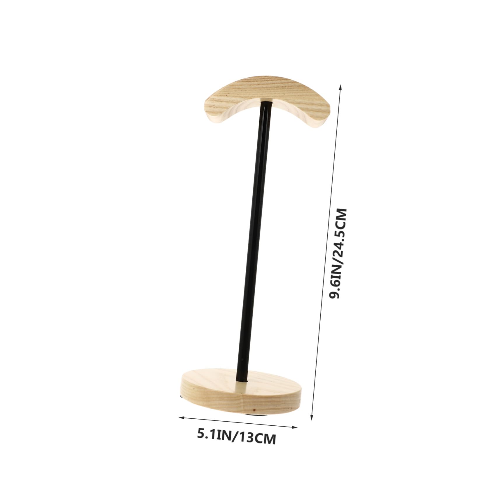 Soporte de Auriculares de Madera para Escritorio Organizador de Auriculares con Diseño Único y Estabilidad para Decoración y Gaming