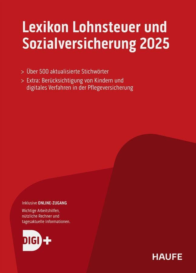 Lexikon Lohnsteuer und Sozialversicherung 2026 plus Onlinezugang (Haufe Steuertabellen)