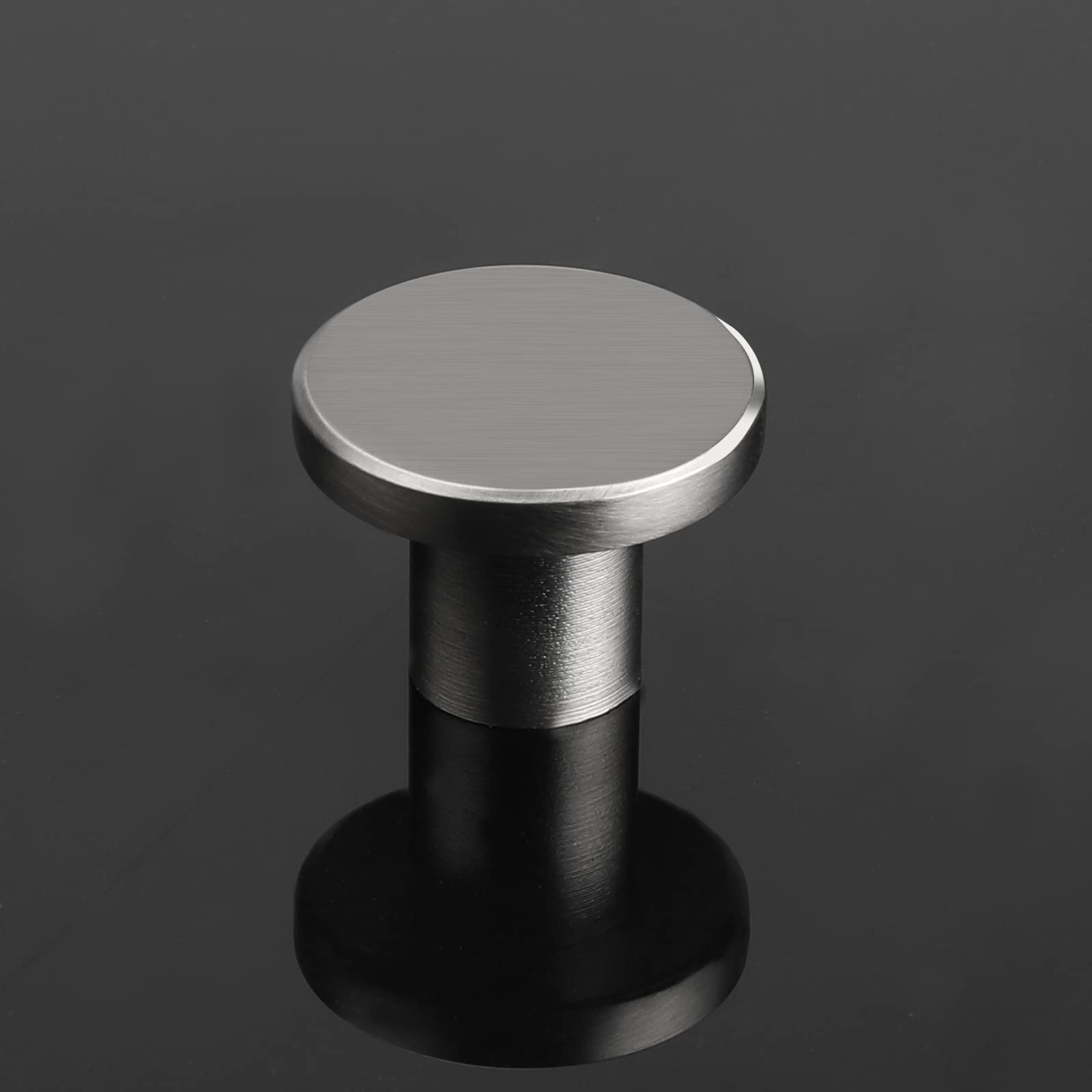 10 Pomelli Per Mobili In Alluminio | Nichel Spazzolato | Stile Vintage | Per Cassetti E Armadi - Foto 14