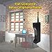 Retro Brick Cell Phone Ornament, 80s 90s Vintage Brick Mobile Phone Model Halloween Party Decorations Old Fashioned Cell Phone Model Photography Props Home Living Room